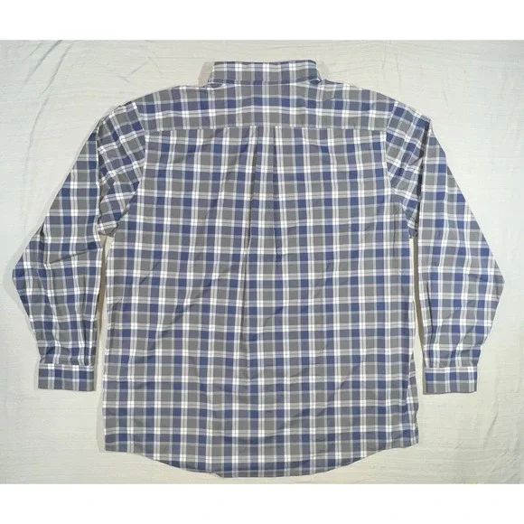 Men's Vineyard Vines NWT 2X Long Sleeve Button-Down Shirt Grey Harbor XXL New 2X - Picture 11 of 11